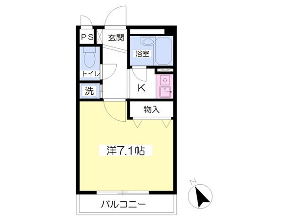 ＬＵＣＫ　ＦＩＥＬＤの物件間取画像